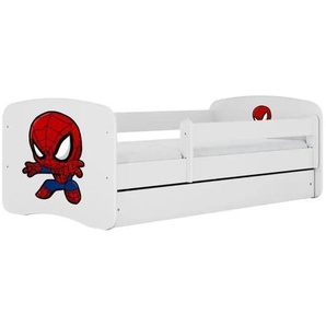 Bett  Spiderman ¦ weiß ¦ Maße (cm): B: 80 H: 61