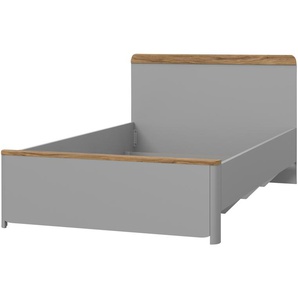 Bett  Surfinio ¦ grau ¦ Maße (cm): B: 125,3 H: 91,7 T: 210.4