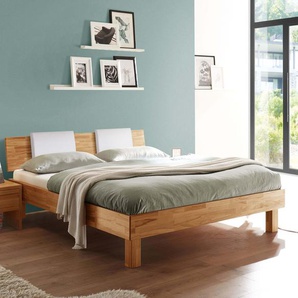 Bett Varion, Kernbuche natur, 100x200 cm