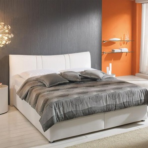 Bett Venetien, grau, 120x200 cm, Bettrahmenhöhe 36  cm - mit Lattenrost, mit Matratze