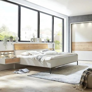 Bettanlage - beige - Materialmix | Möbel Kraft