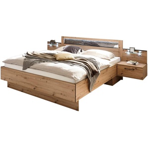 Bettanlage  Birmingham ¦ holzfarben ¦ Maße (cm): B: 186 H: 97 T: 207.0