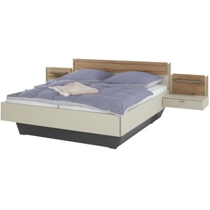 Bettanlage - creme - Materialmix | Möbel Kraft