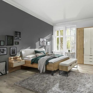 Bettanlage - holzfarben - Materialmix | Möbel Kraft