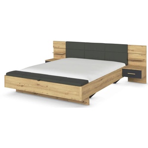 Bettanlage  Moffat ¦ holzfarben ¦ Maße (cm): B: 279 H: 93