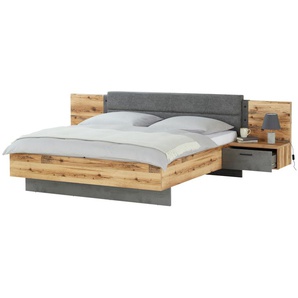 Bettanlage  Preston ¦ holzfarben ¦ Maße (cm): B: 305,6 H: 99,5 T: 213.4