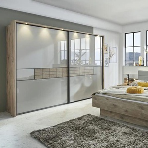 Bettanlage Treviso - holzfarben - Materialmix | Möbel Kraft