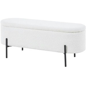 Bettbank  Banteln ¦ weiß ¦ Maße (cm): B: 110 H: 44