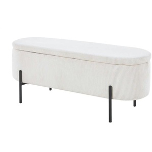 Bettbank - beige - Materialmix - 110 cm - 44 cm | Möbel Kraft