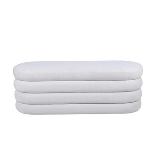 Bettbank - creme - Materialmix - 130 cm - 43 cm - cm 43,0 | Möbel Kraft