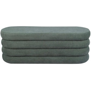 Bettbank - grün - Materialmix - 130 cm - 43 cm - cm 43,0 | Möbel Kraft
