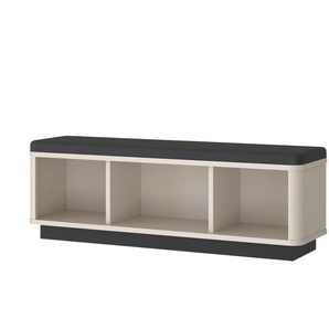 Bettbank  Santori ¦ creme ¦ Maße (cm): B: 135,7 H: 45,7 T: 35.0