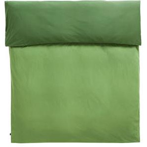 Bettbezug 240 x 220 cm Duo textil grün / Oeko-Tex-Baumwolle - Hay -