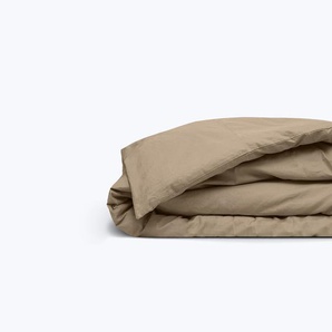 Bettbezug Perkal 140 x 200 (cm) / Taupe