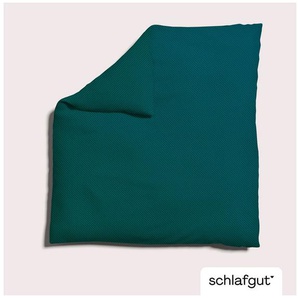 Bettbezug Woven Satin Fade mit feinen Streifen, Schlafgut (1 St), mit Farbverlauf, Mix & Match: passender Kissenbezug erhältlich