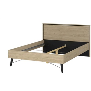Bettgestell - holzfarben - Materialmix - 152,6 cm - 91,3 cm | Möbel Kraft