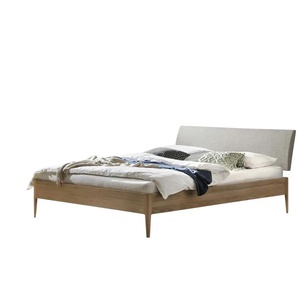 HASENA Massivholzbett in Eiche Fanano ¦ holzfarben ¦ Maße (cm): B: 146 H: 87