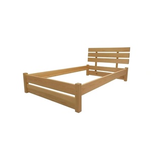 Bettgestell Massivholzbett Joren ¦ holzfarben ¦ Maße (cm): B: 128 H: 76