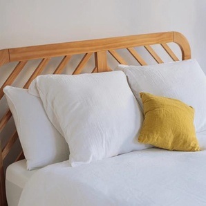 Bettlaken aus Baumwollgaze 180 x 290 (cm) / Weiß