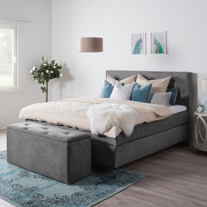 Betttruhe Dogali 120 x 55 x 40cm Grau/Anthrazit