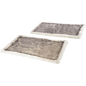 Bettumrandung HANSE HOME Superior Gr. B/L (Brücke): 90 cm x 140 cm (2 St.), rechteckig, beige (natur) Bettumrandung Bettumrandungen Bettvorleger, 2-teiliges Läufer-Set fürs Schlafzimmer, Fellimitat
