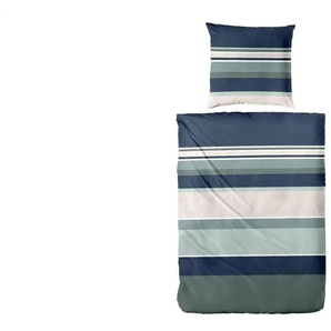 Bettwäsche-Set - blau - Materialmix - 135 cm - 1 cm | Möbel Kraft