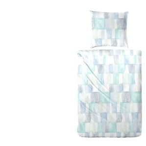 Bettwäsche-Set - blau - Materialmix - 155 cm - 1 cm | Möbel Kraft