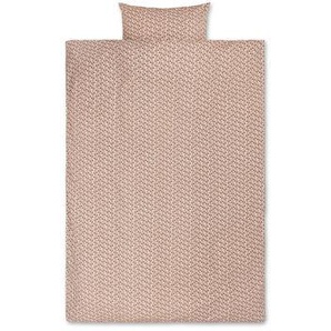 Bettwäsche-Set für 1 Person Strawberry Field textil rosa / 140 x 200 cm - Bio-Baumwolle - Ferm Living - Rosa