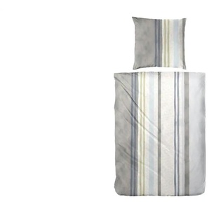 Bettwäsche-Set - grau - Materialmix - 135 cm - 1 cm | Möbel Kraft