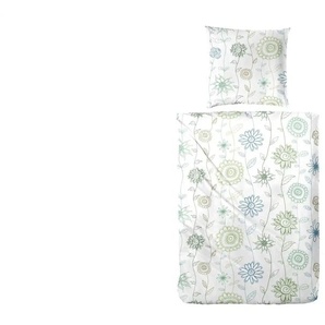 Bettwäsche-Set - grün - Materialmix - 135 cm - 1 cm | Möbel Kraft