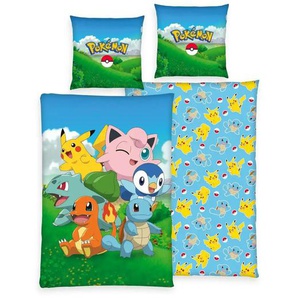 Bettwäsche-Set Pokémon | mehrfarbig | 135 cm | 1 cm |