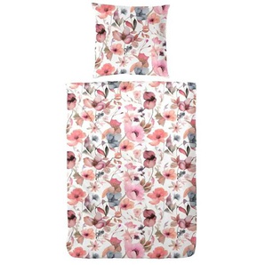 Bettwäsche-Set - rosa/pink - Materialmix - 155 cm - 1 cm | Möbel Kraft