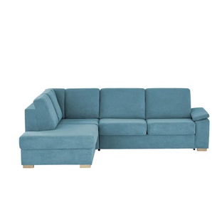 Betty Ecksofa Betty - türkis/petrol - Materialmix - 265 cm - 86 cm - cm 207,0 | Möbel Kraft