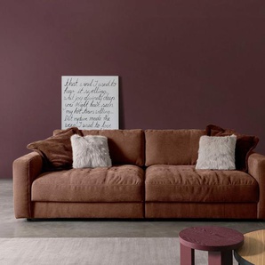 BETYPE Big-Sofa Be Comfy, legerer Sitzkomfort, wahlweise mit manueller Sitztiefenverstellung