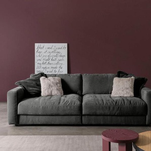 BETYPE Big-Sofa Be Comfy, legerer Sitzkomfort, wahlweise mit manueller Sitztiefenverstellung
