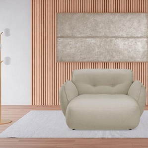 BETYPE Chaiselongue Be Fluffy, Softes Sitzgefühl, moderne Kedernaht, hochwertiger Bezug