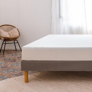 Bezogener Lattenrost Essential 135 x 190 (cm) / Grau