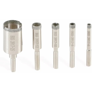 BGS TECHNIC Diamant-Bohrkronen-Satz 391, 5-teilig, 6…25 mm 3917