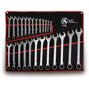 BGS TECHNIC Gabel-/Ringschlüsselsatz DIY, 6...32 mm, 25-teilig 1198