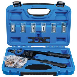 BGS TECHNIC Nietmutternzangen-Set, M3 - M10, 68-teilig 408