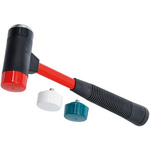 BGS TECHNIC Wechselkopf-Hammer-Satz, Ø 38 mm, Fiberglasstiel 91864