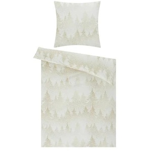 Biber Bettwäsche Golden Tree - gold - Materialmix - 135 cm | Möbel Kraft