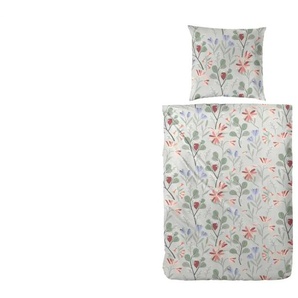 Biber Bettwäsche-Set - grau - Materialmix - 135 cm - 1 cm | Möbel Kraft
