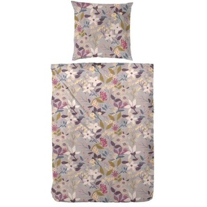 Biber Bettwäsche-Set - lila/violett - Materialmix - 135 cm - 1 cm | Möbel Kraft