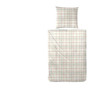 Biber Bettwäsche-Set - rot - Materialmix - 155 cm - 1 cm | Möbel Kraft