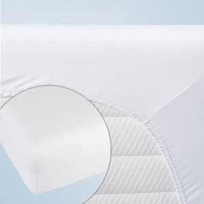 Biberna Molton Sleep & Protect Spannbetttuch natur, 80/100 x 190/210 cm GLO706700109