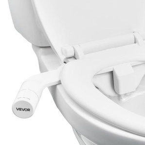 Bidetaufsatz für Toilette, nicht elektrischer Bidet-WC-Aufsatz mit ausziehbarer Doppeldüse & einstellbarem Kaltwasserdruck Einlass aus Edelstal ideal für die Gesäß- und Intimwäsche, weiß ZYPZQJPZLSSPDF9B1001V0