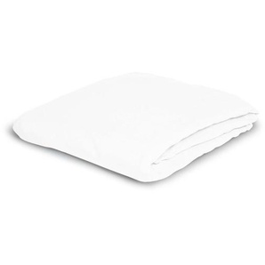 Bierbaum Jersey Spannbetttuch - weiß - Baumwollmischgewebe - 180 cm - 1 cm | Möbel Kraft