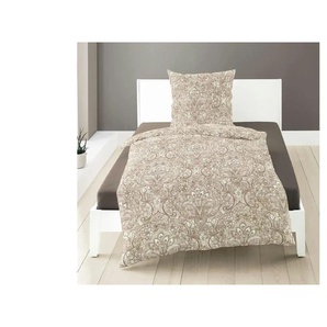 Bierbaum Mako-Satin Bettwäsche - braun - Materialmix - 155 cm - 1 cm | Möbel Kraft