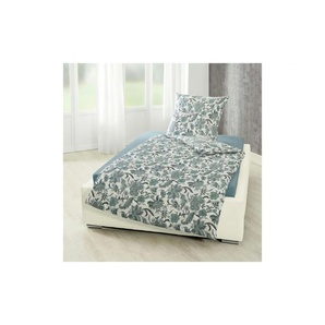 Bierbaum Renforce Bettwäsche - blau - Materialmix - 155 cm - 1 cm | Möbel Kraft